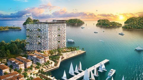 Kh&ocirc;ng chỉ đảm bảo t&iacute;nh thẩm mỹ cao, kiến tr&uacute;c của th&aacute;p Thanh Long gi&uacute;p c&ocirc;ng tr&igrave;nh h&ograve;a m&igrave;nh v&agrave;o tổng thể bức tranh thi&ecirc;n nhi&ecirc;n. Ảnh: &Aacute;nh Dương.