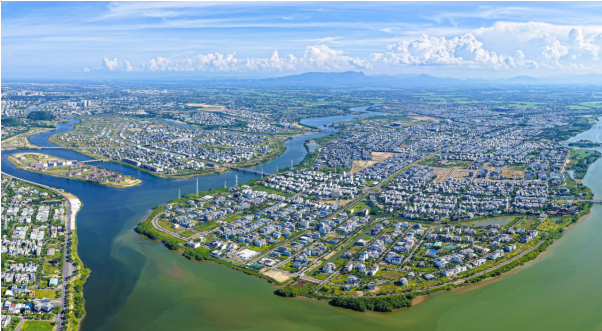 Vị thế "tụ thuỷ" tại H&ograve;a Qu&yacute; - H&ograve;a Xu&acirc;n kh&ocirc;ng chỉ mang lại cảnh quan xanh m&aacute;t m&agrave; c&ograve;n l&agrave; yếu tố gi&uacute;p t&agrave;i sản gia tăng gi&aacute; trị trong tương lai. Ảnh: &Aacute;nh Dương.