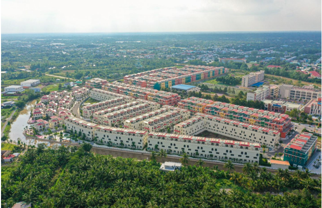 Khu d&acirc;n cư Phước Thọ nh&igrave;n từ tr&ecirc;n cao