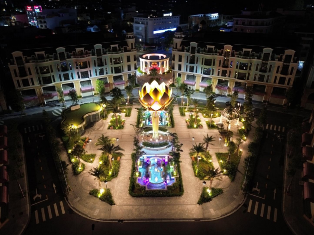 Một g&oacute;c ấn tượng của dự &aacute;n Khu phức hợp nh&agrave; ở v&agrave; thương mại dịch vụ An Giang tại Long Xuy&ecirc;n