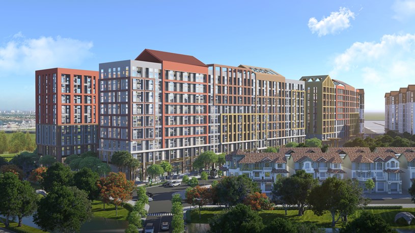 Thiết kế ấn tượng của căn hộ Park Residence (Ảnh: Sun Property)  