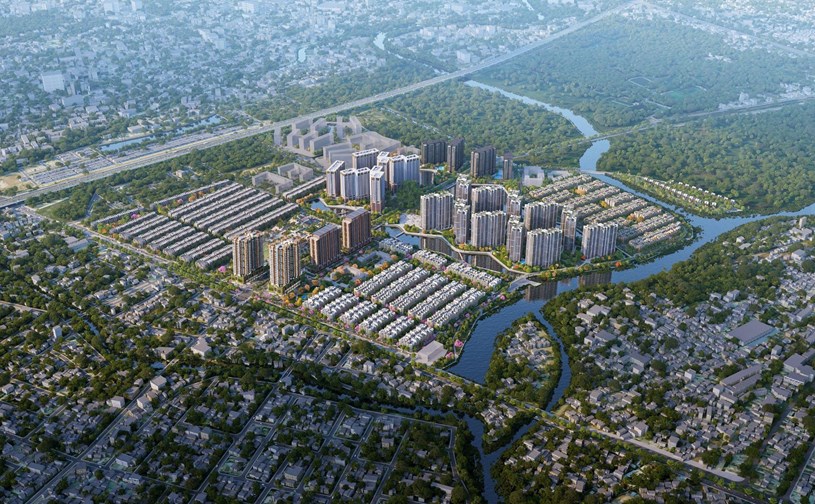 Ph&acirc;n khu cao tầng hạng sang tại The Global City trở th&agrave;nh t&acirc;m điểm của giới đầu tư. &nbsp;