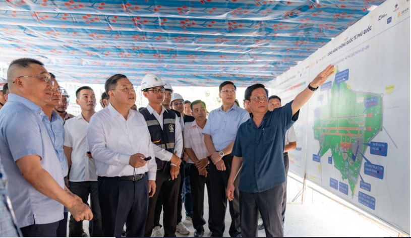 Ph&oacute; Thủ tướng Phạm Gia T&uacute;c kiểm tra, chỉ đạo th&aacute;o gỡ vướng mắc c&aacute;c c&ocirc;ng tr&igrave;nh phục vụ APEC 2027.