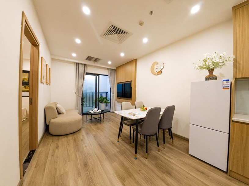 Căn hộ Happy Home Tr&agrave;ng C&aacute;t được thiết kế hiện đại, trở th&agrave;nh tổ ấm của c&aacute;c gia đ&igrave;nh trẻ&nbsp;