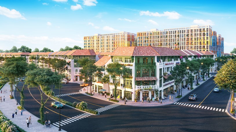 Cư d&acirc;n ph&acirc;n khu Kim Ng&acirc;n &ndash; Kim Tiền kết nối thuận tiện đến mọi khu vực của dự &aacute;n (Ảnh: Sun Property) &nbsp;