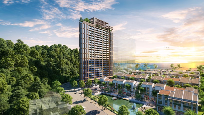 Qũy căn hộ tại t&ograve;a th&aacute;p The Xanh 2 tăng sức n&oacute;ng trước m&ugrave;a cao điểm du lịch C&aacute;t B&agrave; (Ảnh: Sun Property) &nbsp;