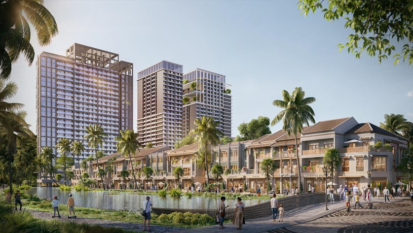Kh&ocirc;ng gian sống tối ưu với thiết kế hai mặt tho&aacute;ng v&agrave; mặt tiền rộng 7,5m (Ảnh: Sun Property) &nbsp;