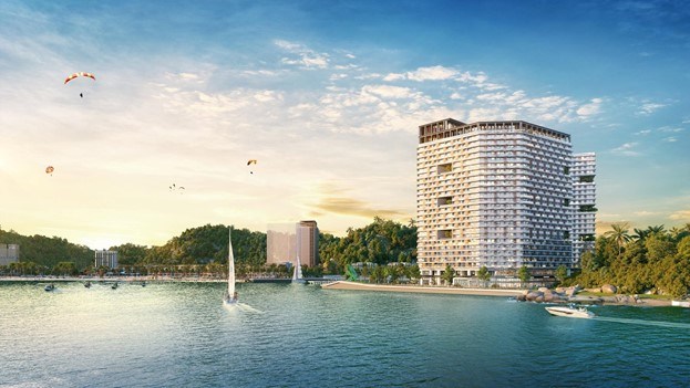 Th&aacute;p Thanh Long tọa lạc tại vị tr&iacute; ri&ecirc;ng tư, biệt lập. Ảnh: Sun Group.