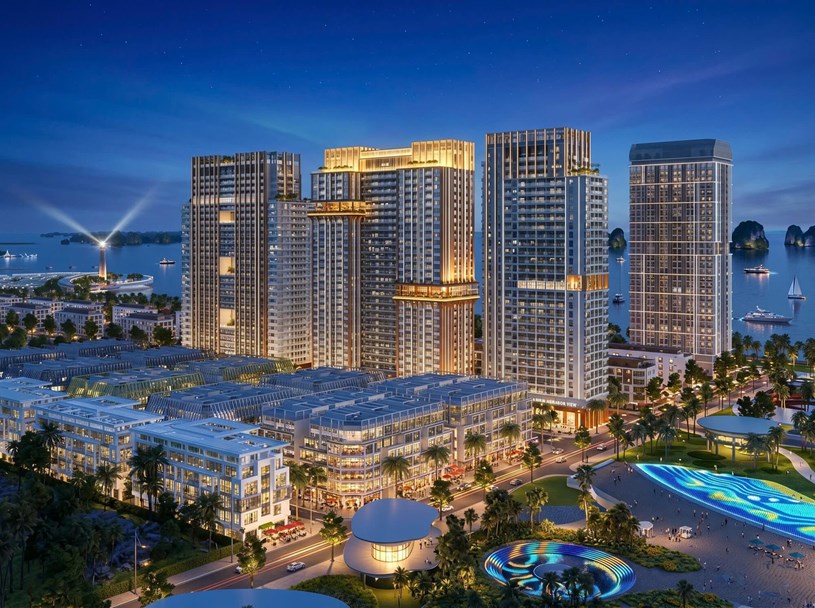 Sở hữu bất động sản tại Sun Elite City l&agrave; nắm giữ "t&agrave;i sản l&otilde;i" đ&oacute;n đầu l&agrave;n s&oacute;ng tăng trưởng du lịch của Quảng Ninh. Ảnh: Sun Property.