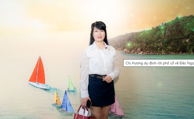 Chị Hương dự định rời phố cổ về Đảo Ngọc để tận hưởng m&ocirc;i trường sống trong l&agrave;nh, tiện nghi