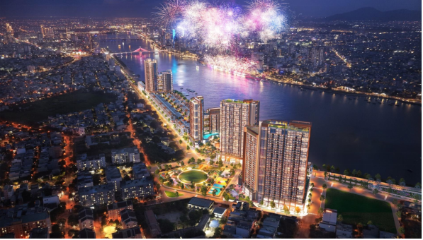 View pháo hoa đỉnh cao bên sông Hàn gọi tên Sun Symphony Residence - Ảnh 10