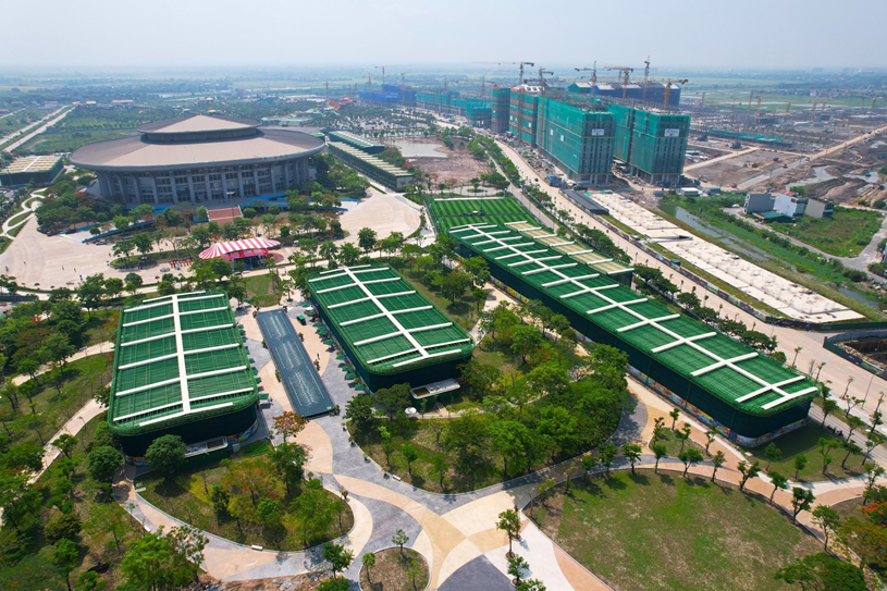 Sun Sports City Ninh B&igrave;nh, tổ hợp thể thao đẳng cấp h&agrave;ng đầu miền Bắc. Ảnh: &Aacute;nh Dương