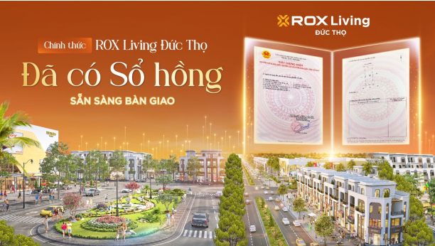 Cận cảnh những cuốn sổ hồng đầu ti&ecirc;n tại ROX Living Đức Thọ