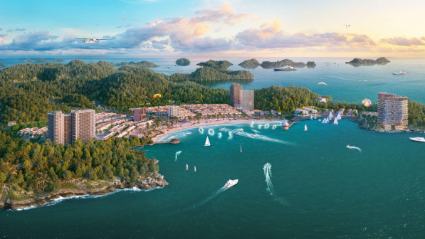 Phối cảnh dự &aacute;n Xanh Island (C&aacute;t B&agrave;)