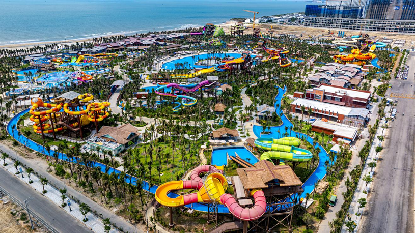 Những kỳ nghỉ đẹp như mơ dần hiện diện tại Blanca City: Công trường hối hả, công viên sôi động đêm ngày - Ảnh 7