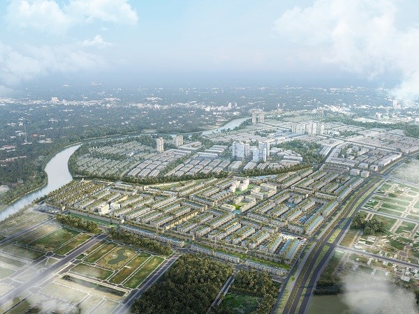 Dự &aacute;n c&oacute; quy m&ocirc; 267 ha, được định hướng trở th&agrave;nh đ&ocirc; thị văn h&oacute;a giải tr&iacute; v&agrave; sinh th&aacute;i ven s&ocirc;ng ph&iacute;a Nam S&agrave;i G&ograve;n
