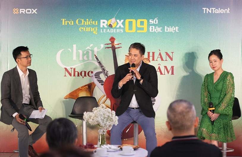Chương tr&igrave;nh Tr&agrave; chiều c&ugrave;ng ROX Leaders - một trong những hoạt động &yacute; nghĩa của m&ugrave;a ROXMei 2025. &nbsp;