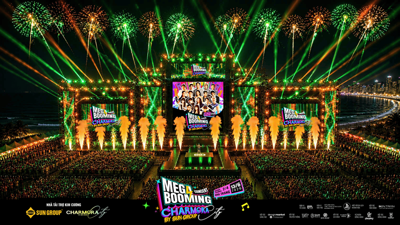 Si&ecirc;u đại nhạc hội "Mega Booming &ndash; Charmora City" sẵn s&agrave;ng đổ bộ Nha Trang v&agrave;o ng&agrave;y 13/6/2026.