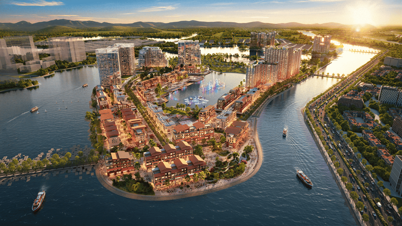 Festival Island sở hữu hệ sinh th&aacute;i trải nghiệm tuần ho&agrave;n kết hợp nước, F&amp;B, show diễn v&agrave; hạ tầng lưu tr&uacute;.