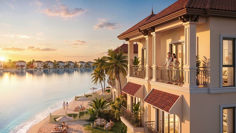 Bộ sưu tập Lagoonia Legacy với b&atilde;i biển sau nh&agrave; v&agrave; sự ri&ecirc;ng tư tuyệt đối.