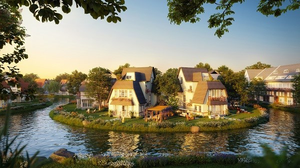 Biệt thự đơn lập Đảo Ch&acirc;u &Acirc;u &nbsp;