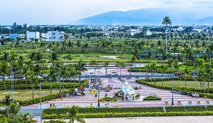 Hạ tầng x&atilde; hội tại khu Nam Đ&agrave; Nẵng đang được đầu tư mạnh mẽ, đ&aacute;p ứng trọn vẹn nhu cầu an cư l&acirc;u d&agrave;i của cộng đồng tinh hoa. Ảnh: &Aacute;nh Dương.