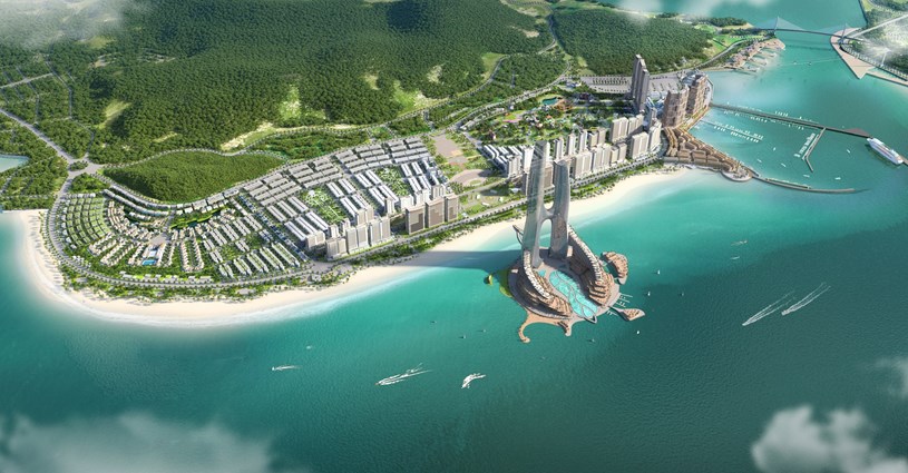 Quần thể đ&ocirc; thị nghỉ dưỡng Sun Elite City quy m&ocirc; 324 ha. (Ảnh: Sun Property) &nbsp;