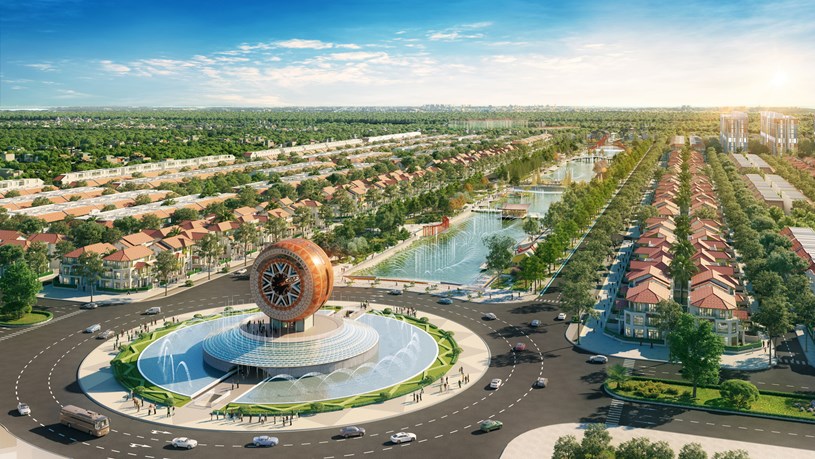 C&aacute;c d&atilde;y nh&agrave; phố Kim Ng&acirc;n 2 đ&oacute;n trọn d&ograve;ng kh&aacute;ch từ c&aacute;c trục đường huyết mạch. (Ảnh: Sun Property) &nbsp;