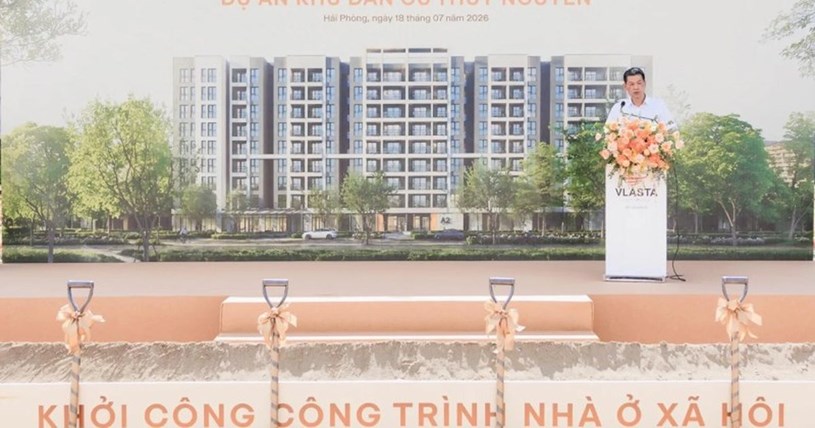 Đại diện chủ đầu tư dự &aacute;n Vlasta &ndash; Thủy Nguy&ecirc;n ph&aacute;t biểu &nbsp;