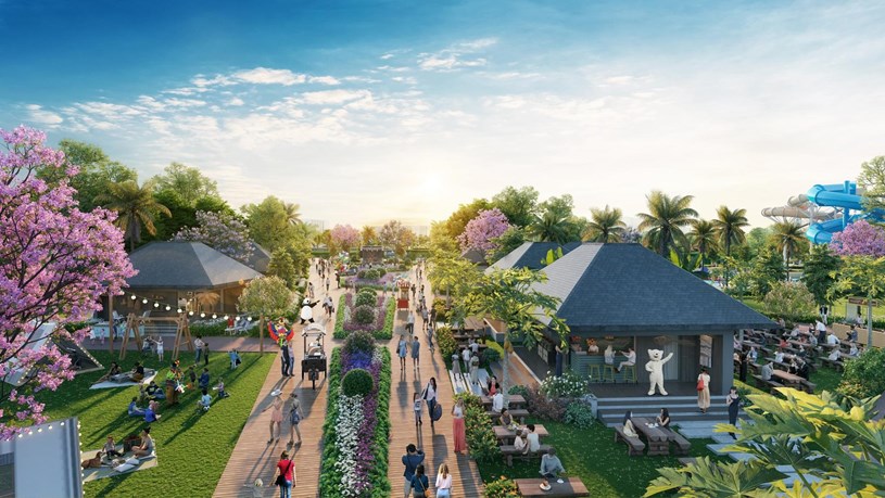 C&acirc;n bằng c&ocirc;ng việc &ndash; cuộc sống trong kh&ocirc;ng gian sống gần gũi thi&ecirc;n nhi&ecirc;n. (Ảnh: Sun Property) &nbsp;