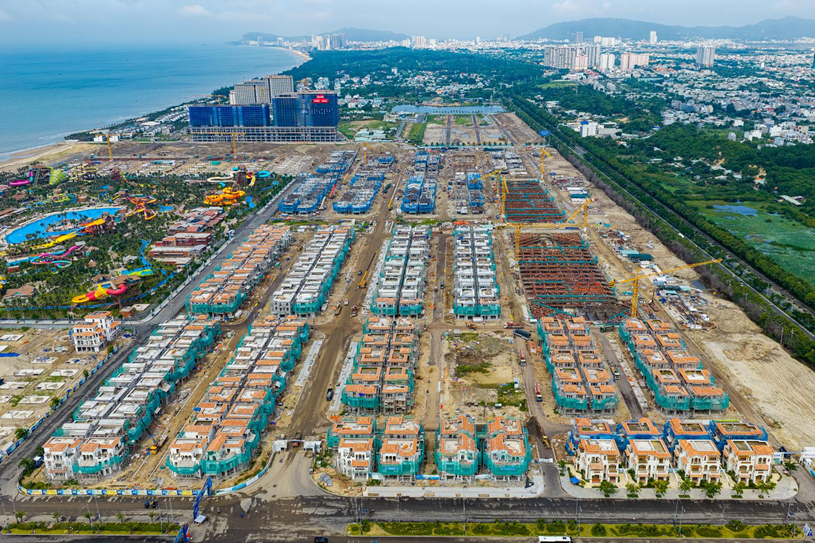 C&aacute;c sản phẩm thấp tầng tại Blanca City ghi nhận tiến độ triển khai ấn tượng. Ảnh: Nguyễn Đạt
