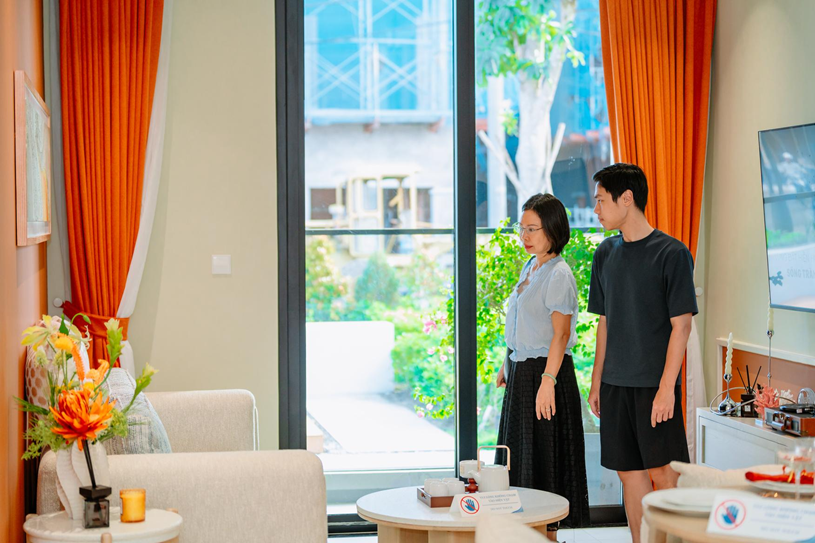 Căn hộ Beacon tại Blanca City thu h&uacute;t d&ograve;ng vốn đầu tư d&agrave;i hạn. Ảnh: Nguyễn Đạt