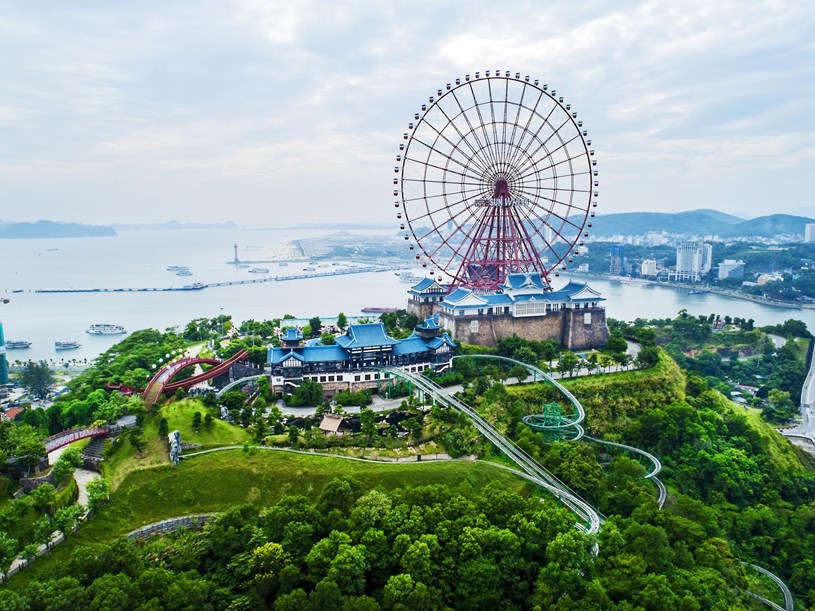 Loạt c&ocirc;ng tr&igrave;nh tiện &iacute;ch do Sun Group kiến tạo tại Quảng Ninh nằm trong quần thể Sun Elite City. (Ảnh: &Aacute;nh Dương) &nbsp;