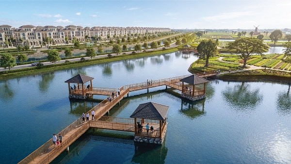 Sunshine Group khởi công đại đô thị sinh thái ven sông Noble Rivera 2 tỷ USD tại Tây Hà Nội - Ảnh 1