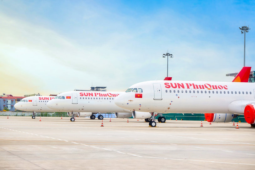 Tập đo&agrave;n Sun Group &ldquo;bắt tay&rdquo; Changi Airports International nhằm ph&aacute;t triển Cảng HKQT Ph&uacute; Quốc theo ti&ecirc;u chuẩn quốc tế. Ảnh &Aacute;nh Dương.