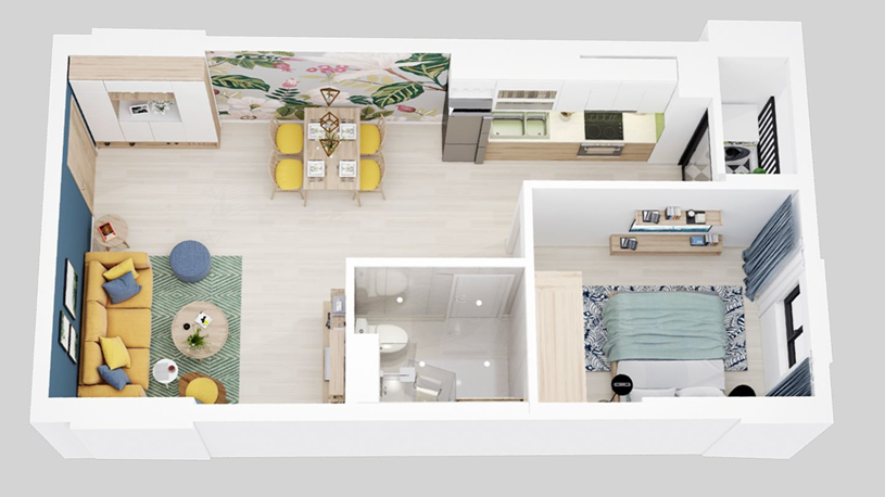 Các căn nhà ở xã hội FLC Tropical City Hạ Long được thiết kế hiện đại giá bán dự kiến hơn 19 triệu đồng/m²