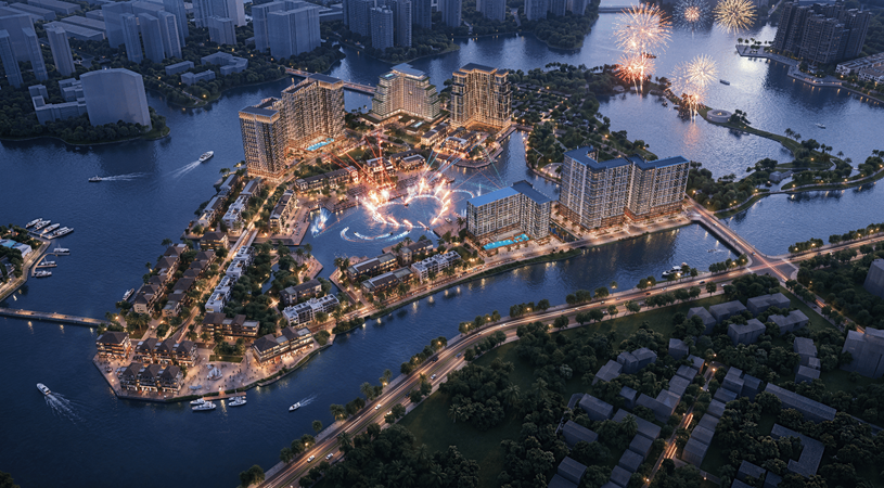 Festival Island được định vị l&agrave; "Downtown kh&ocirc;ng ngủ" đầu ti&ecirc;n tại Nha Trang.