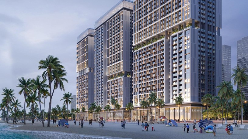Sun Centro Town hưởng lợi từ sức n&oacute;ng kinh tế đ&ecirc;m tại B&atilde;i Ch&aacute;y, Quảng Ninh. Ảnh: Sun Property &nbsp;