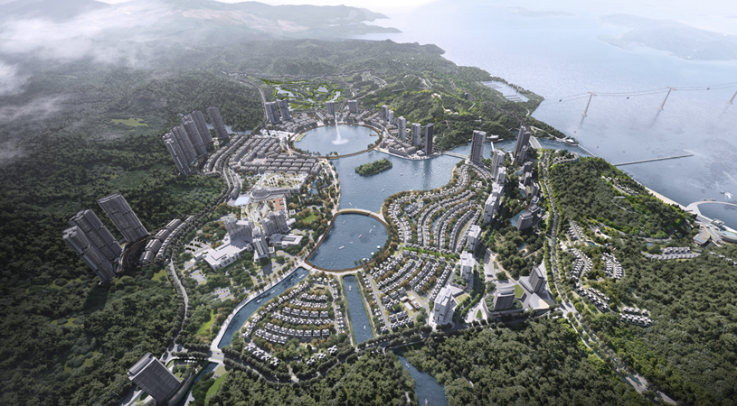 Dự &aacute;n c&oacute; tổng diện t&iacute;ch l&ecirc;n tới hơn 244 ha, vốn đầu tư hơn 2 tỷ USD