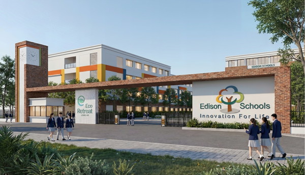Trường PTLC Edison Schools tại Eco Retreat rộng 22.000m2