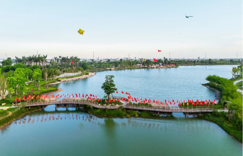 Eco Retreat d&agrave;nh diện t&iacute;ch lớn cho cảnh quan, mặt nước. Ảnh: Phương Nguy&ecirc;n.