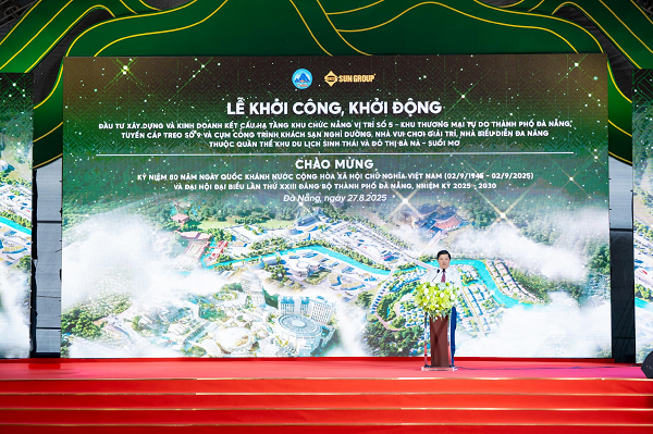 &Ocirc;ng Lương Nguyễn Minh Triết ph&aacute;t biểu tại &nbsp;Lễ khởi động Dự &aacute;n đầu tư x&acirc;y dựng v&agrave; kinh doanh kết cấu hạ tầng khu chức năng vị tr&iacute; số 5, thuộc Khu thương mại tự do Th&agrave;nh phố Đ&agrave; Nẵng &nbsp;