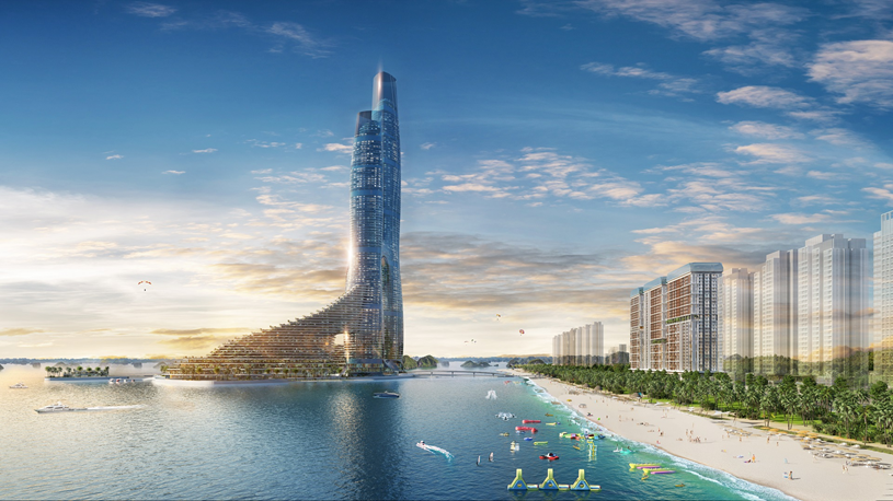 Sun Centro Town hưởng trọn hệ tiện ích từ Sun Elite City. Ảnh: Sun Property