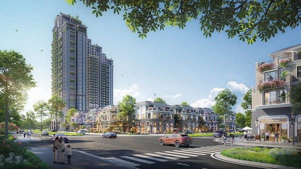 The Campus 2 sở hữu vị tr&iacute; đ&oacute;n đầu nhiều luồng di chuyển trong v&agrave; ngo&agrave;i đại dự &aacute;n &nbsp;