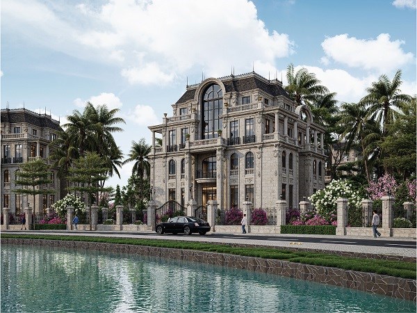 Nằm ngay mặt đường đại lộ T&acirc;y Thăng Long, khu đ&ocirc; thị sinh th&aacute;i Noble Palace Garden c&oacute; quy m&ocirc; gần 630 căn dinh thự v&agrave; biệt thự vườn cao cấp, được triển khai theo phong c&aacute;ch &ldquo;Đ&agrave; Lạt giữa l&ograve;ng H&agrave; Nội&rdquo;.&nbsp;