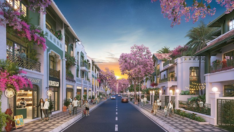 Flora Avenue sở hữu tiềm năng thương mại vượt trội. (Ảnh: Sun Property)