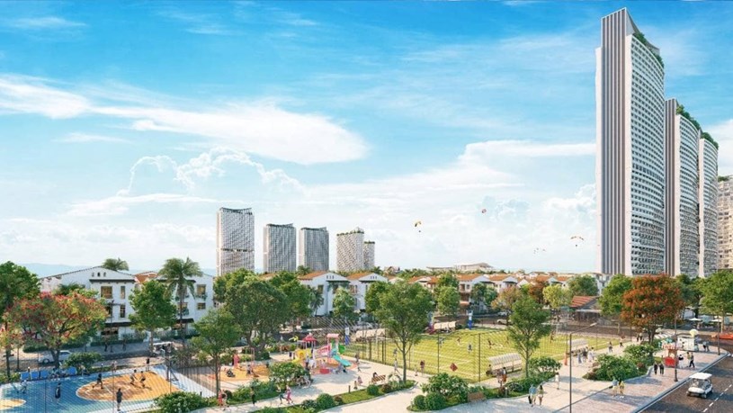 S&acirc;n chơi thể thao, khoảng xanh v&agrave; kh&ocirc;ng gian nghỉ ngơi đan xen đ&aacute;p ứng sở th&iacute;ch mọi lứa tuổi