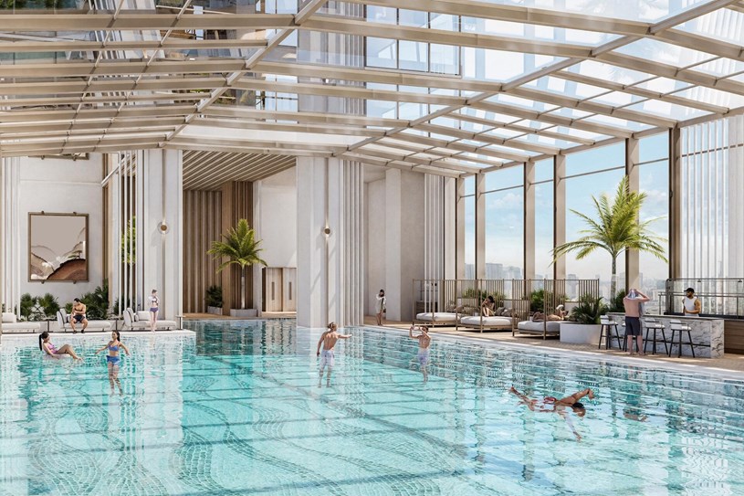 Sun Feliza Suites sở hữu hệ tiện ích đẳng cấp. Ảnh: Sun Property