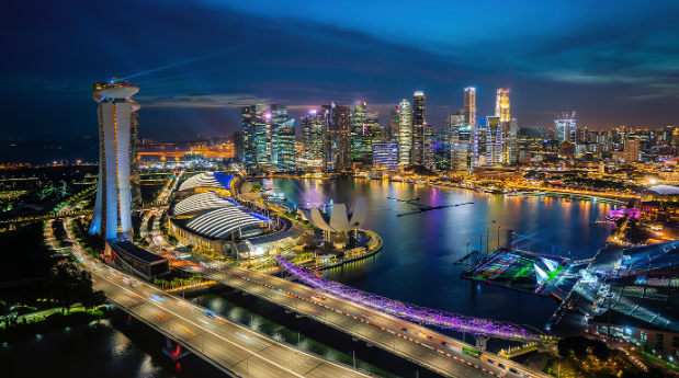 Khu nghỉ dưỡng Marina Bay Sands nổi tiếng tại Singapore. Ảnh: ShutterStock.