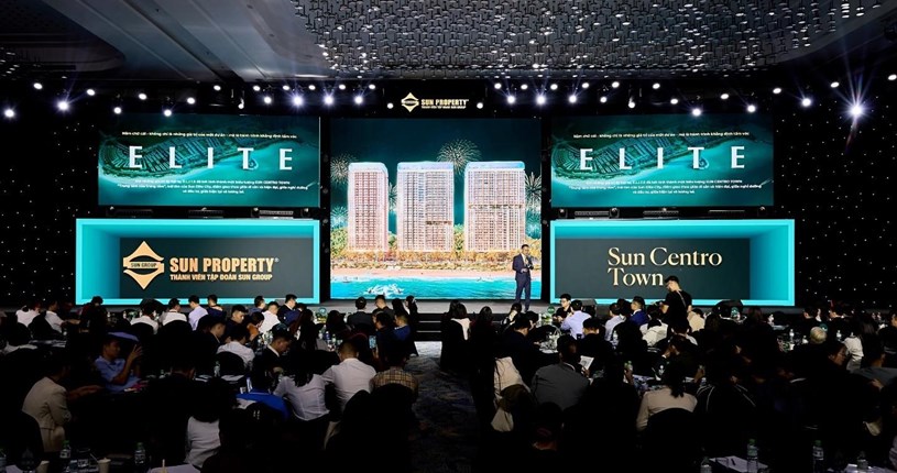 Sự kiện Giới thiệu dự &aacute;n Sun Centro Town thu h&uacute;t 600 vị kh&aacute;ch mời. Ảnh: &Aacute;nh Dương